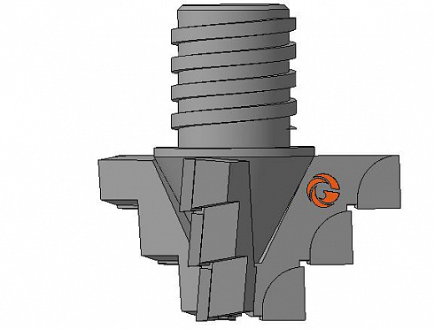 Долото шнековое лопастное Д3ЛП-95.42.Сп.28 фото