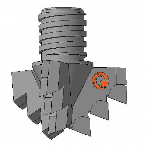 Долото шнековое лопастное Д3ЛК-76.36.Сп.19 фото