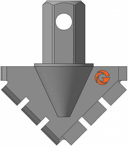 Долото шнековое лопастное ДП-151.76.Ш55 фото