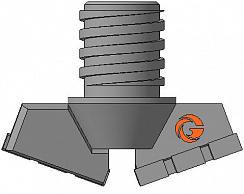 Долото шнековое лопастное ДЛЛ-85.42.Сп.28 фото